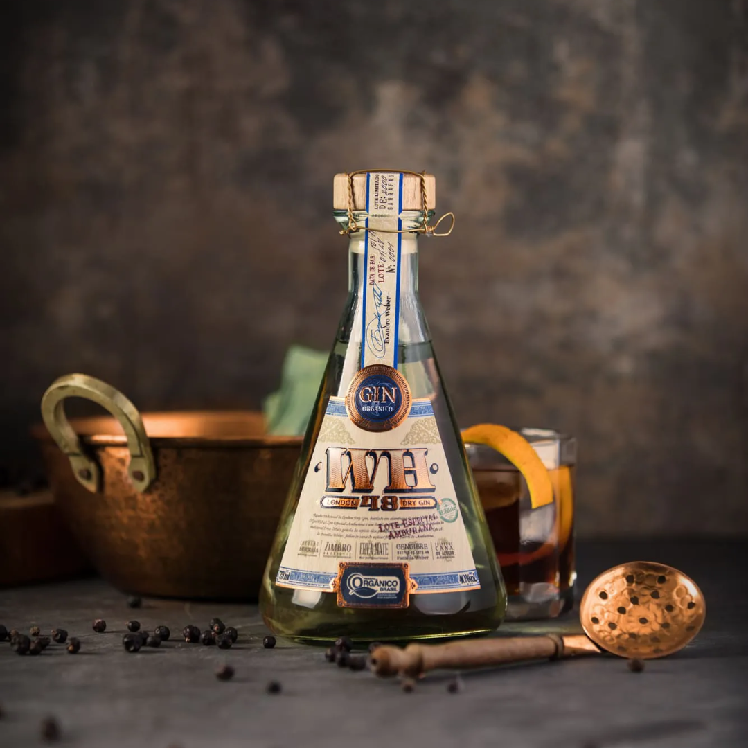 Weber Haus 48 London Dry Gin Amburana Organic 700ml 40% vol.