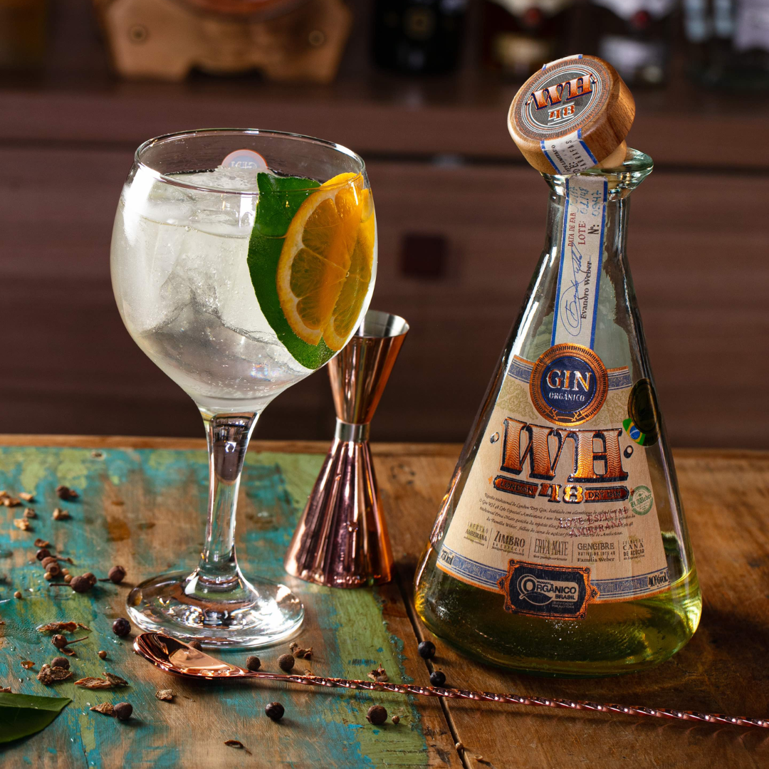 Weber Haus 48 London Dry Gin Amburana Organic 700ml 40% vol.