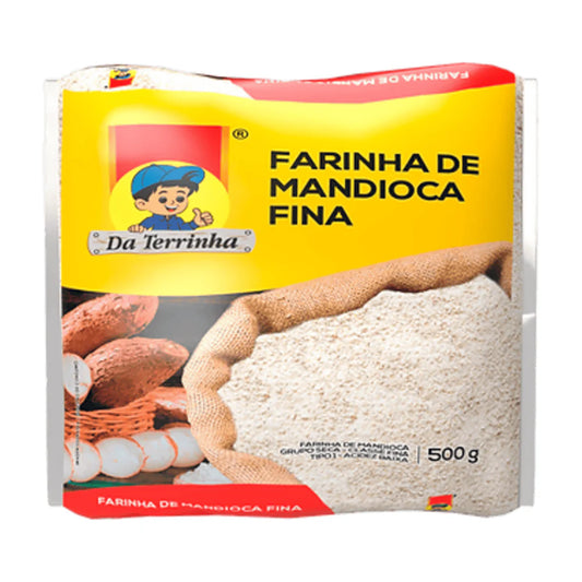 Da Terrinha Cassava/Manioc Flour "Farinha de Mandioca Crua" 500g