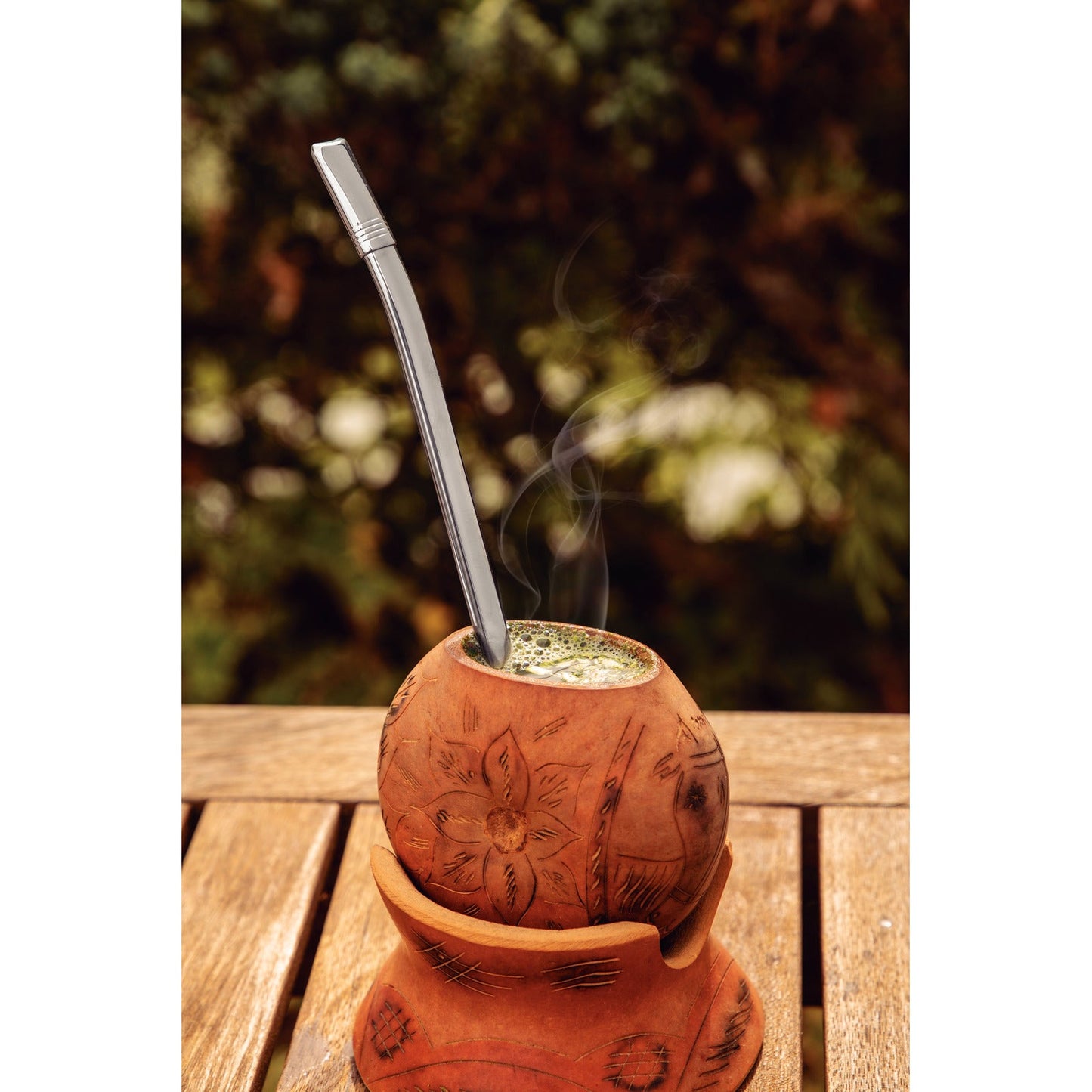 Tramontina Ilex 23 cm Mate Straw in Stainless Steel