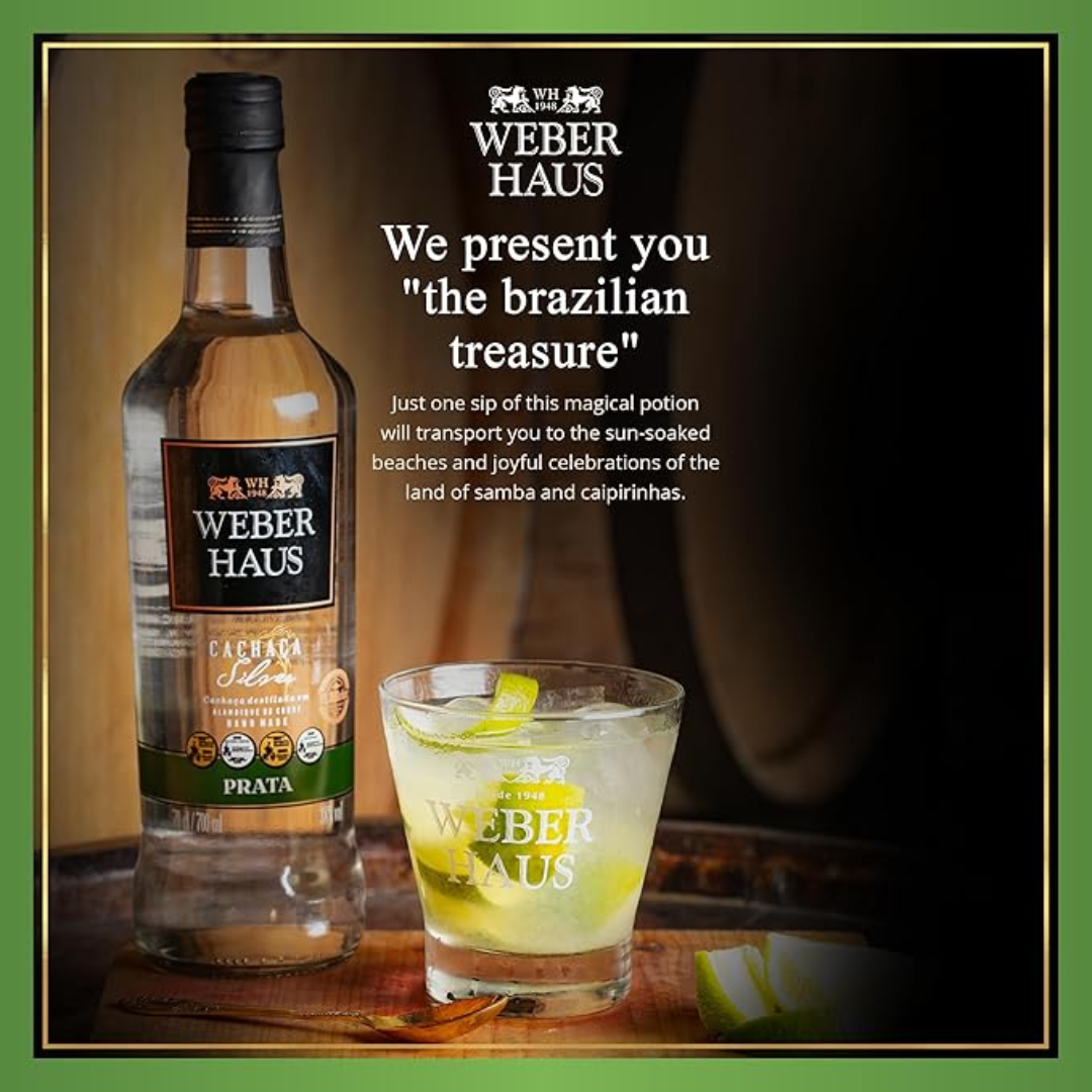 Weber Haus Cachaça Silver 700 ml 38% vol.