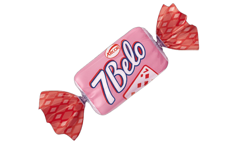 Arcor 7 Belo Raspberry Candy Chews 500g