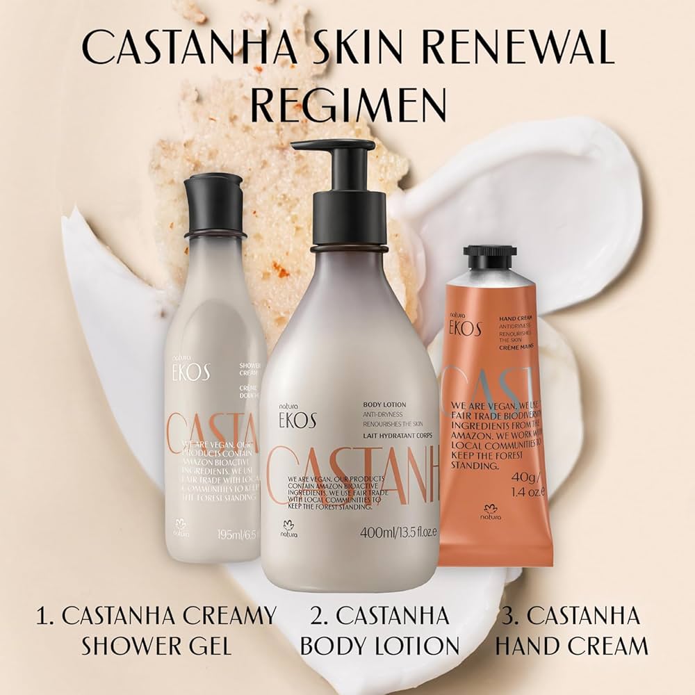 Natura Ekos Hand Cream Castanha 75g