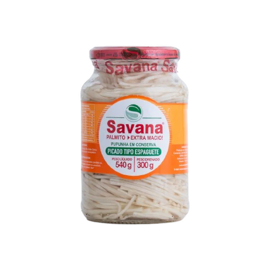 Savana Spaghetti of Pupunha Heart of Palm "Palmito" 300g