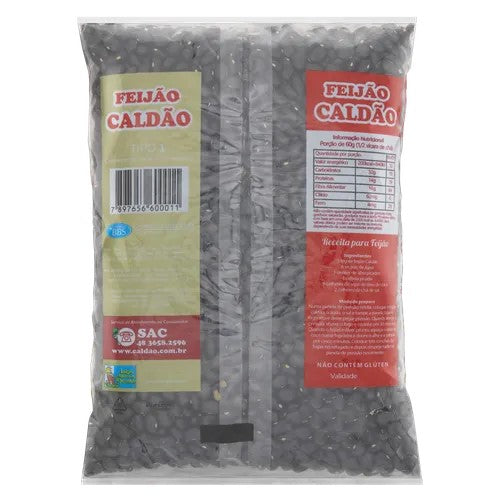 Caldão Dried Black Beans 1kg