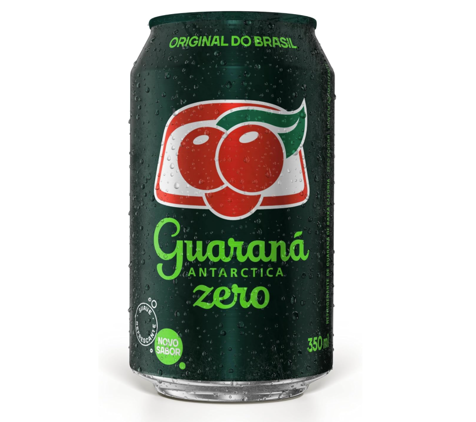 Guaraná Antarctica Zero Sugar Can 350ml