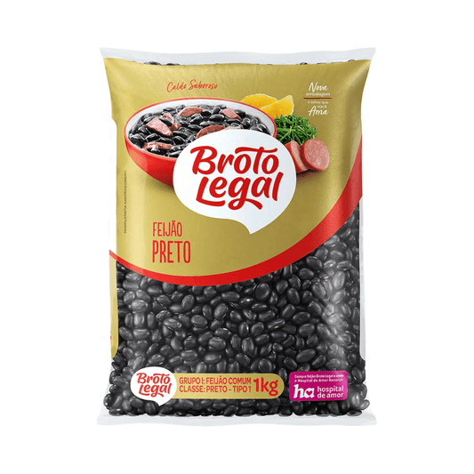 Broto Legal Black Beans "Feijão Preto" 1kg