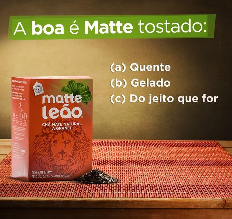 Matte Leão Natural Mate Tea Leaves 250g