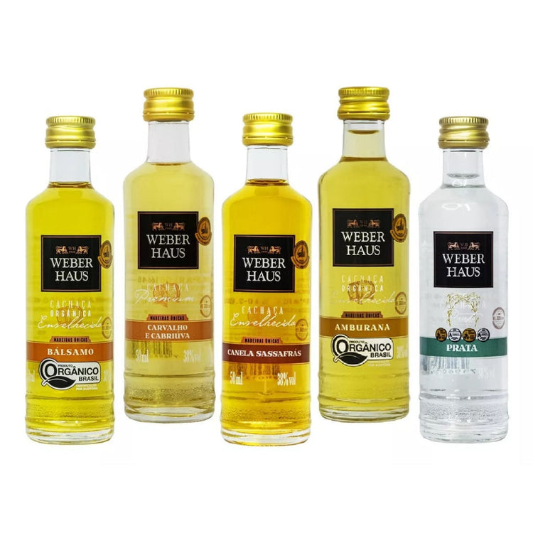 Weber Haus Kit Cachaça Collection 5 x 50ml