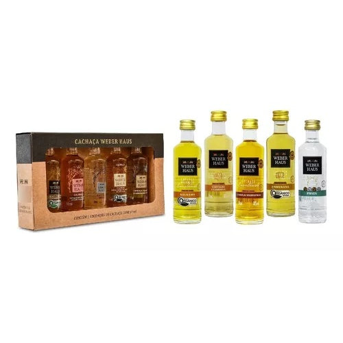 Weber Haus Kit Cachaça Collection 5 x 50ml