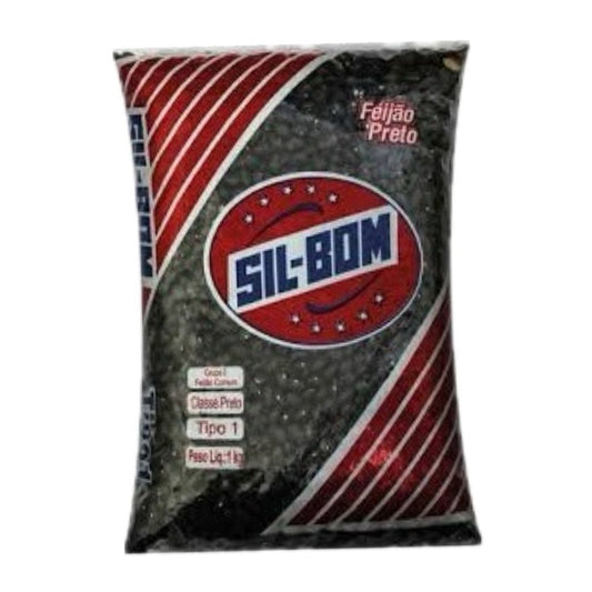 Sil-Bom Black Beans "Feijão Preto" 1kg