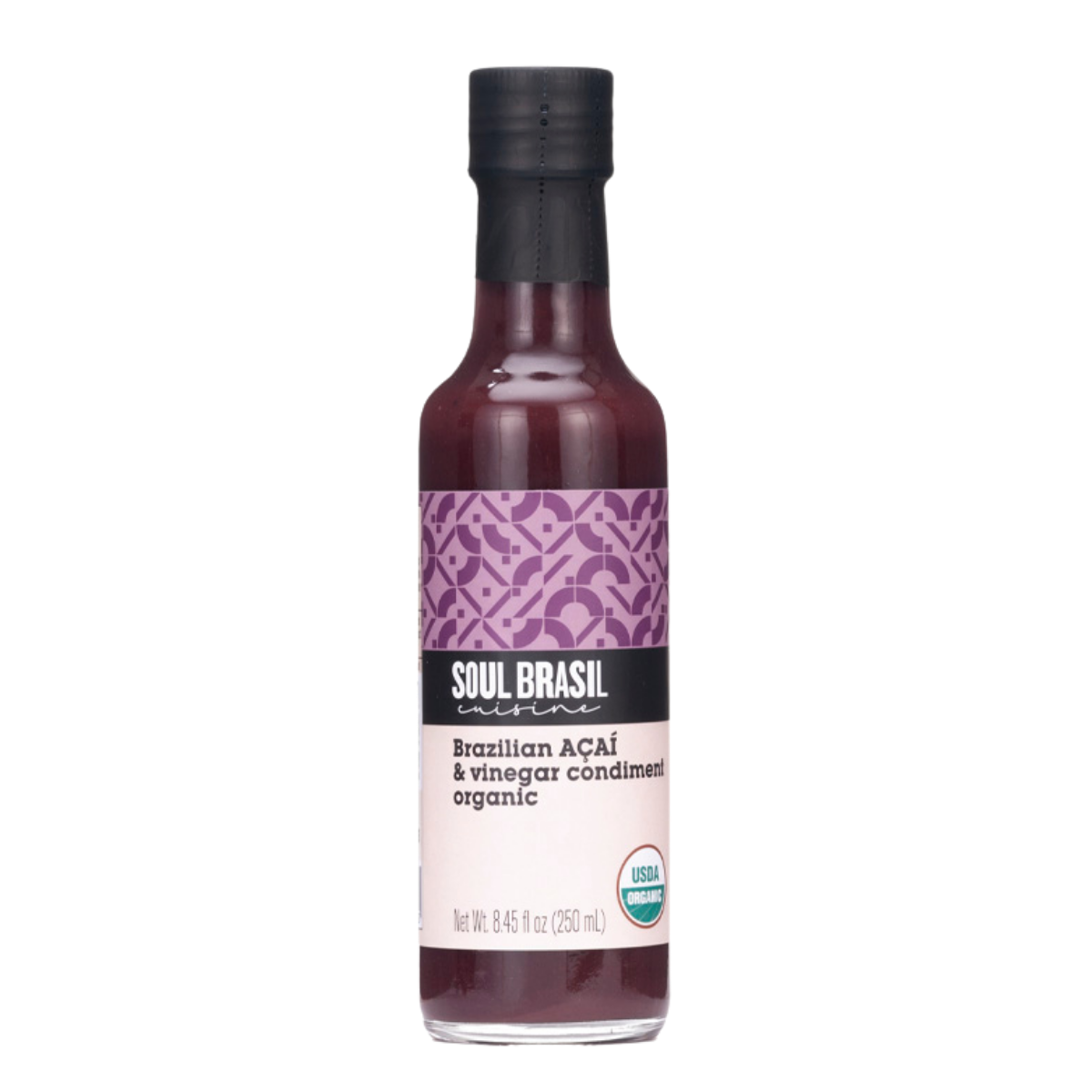 MundoLah Soul Brasil Condimento Vinagre de Açai Berry 250ml - USDA