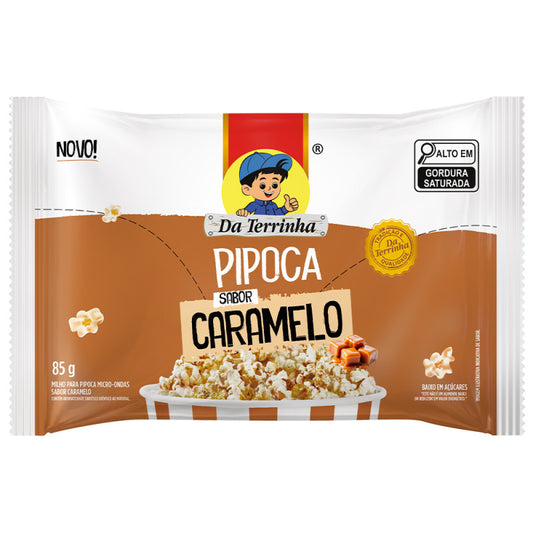 Da Terrinha Microwave Popcorn Caramel Flavor 85g