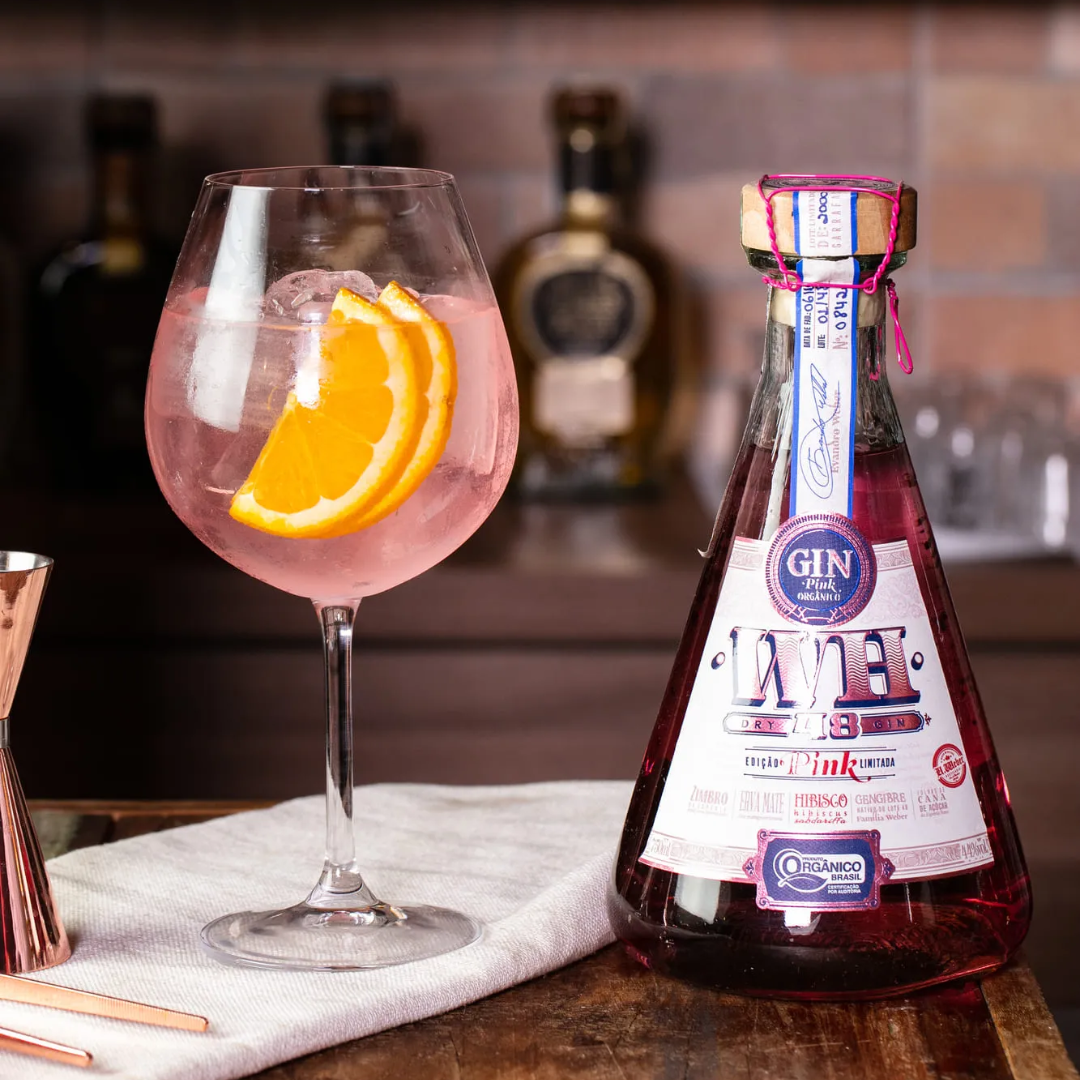 Weber Haus 48 Dry Gin Pink Organic 700ml 44% vol.