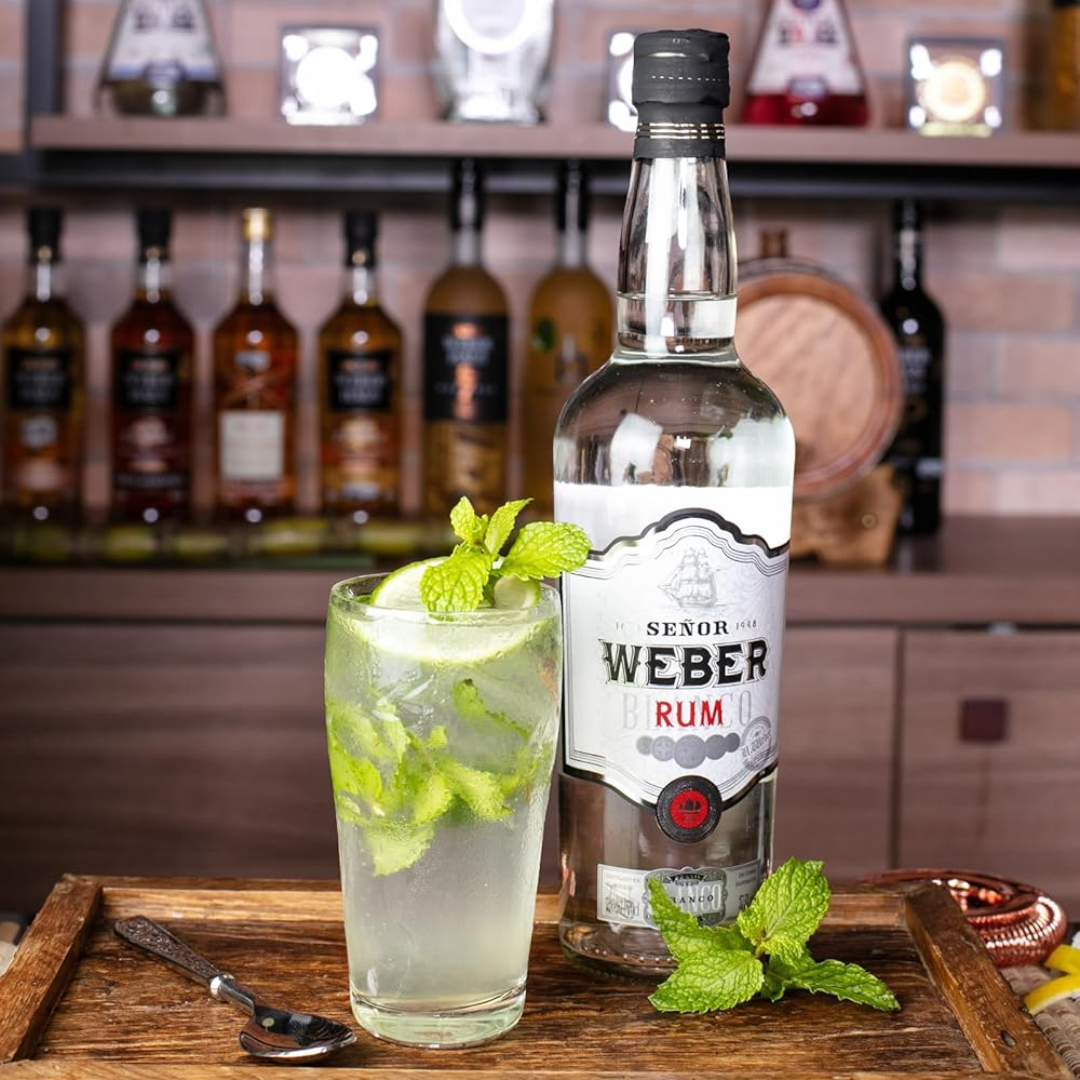 Weber Haus Rum Señor Weber Blanco 700ml 37.5%
