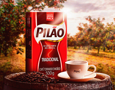 Pilão Roasted Brazilian Coffee 500g - Ground