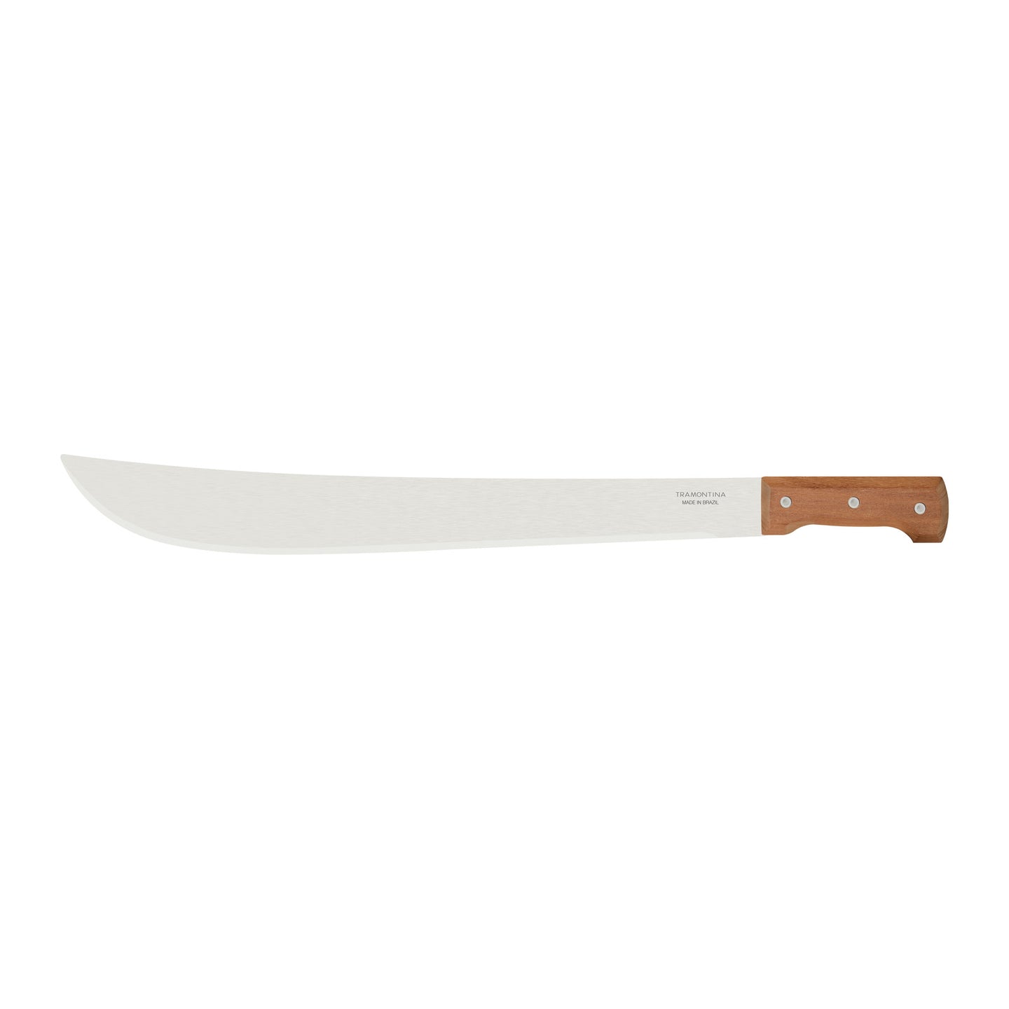 Tramontina 20" Carbon Steel Blade Forest Machete with Wooden Handle (Parang Hutan)