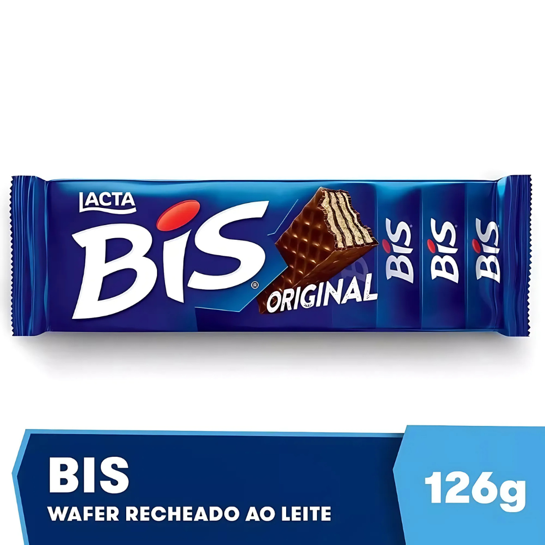 Lacta Bis Chocolate Wafer Biscuit 100g