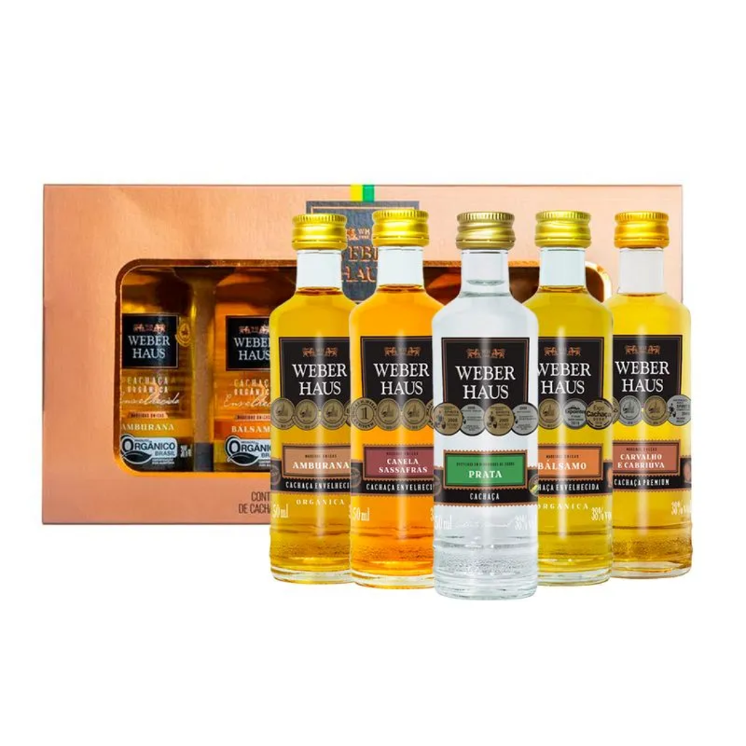 Weber Haus Kit Cachaça Collection 5 x 50ml