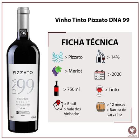 Pizzato DNA 99 Single Vineyard Merlot 14% 750ml