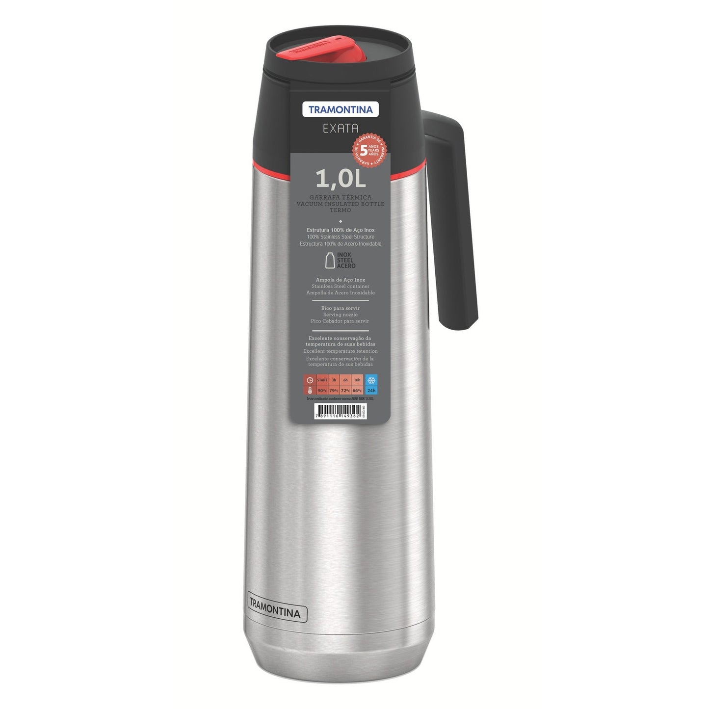 Tramontina Stainless Steel Thermal Container 1L (Exata)