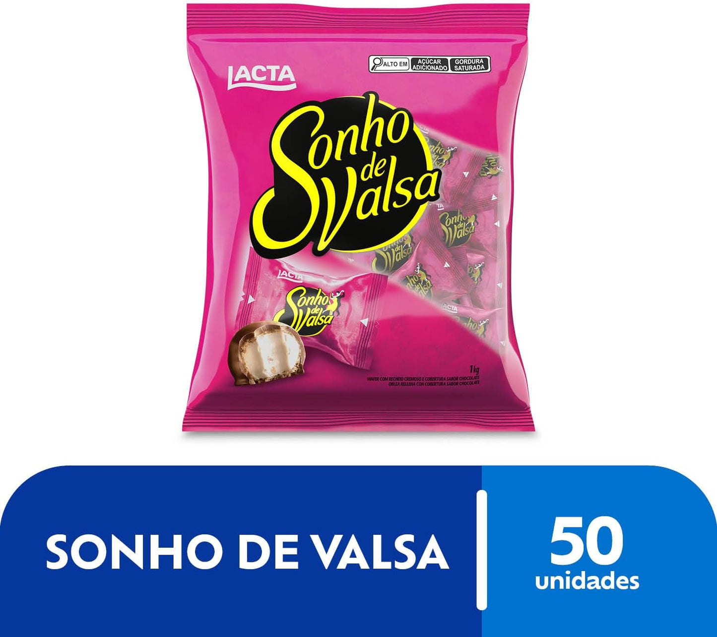 Trufas Lacta Sonho de Valsa 1Kg