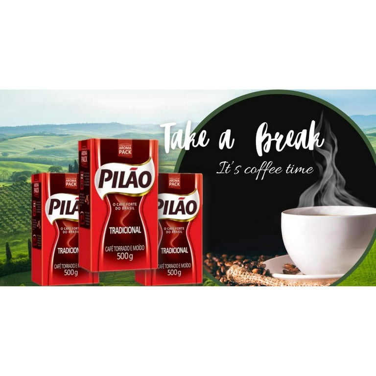 Pilão Roasted Brazilian Coffee 500g - Ground