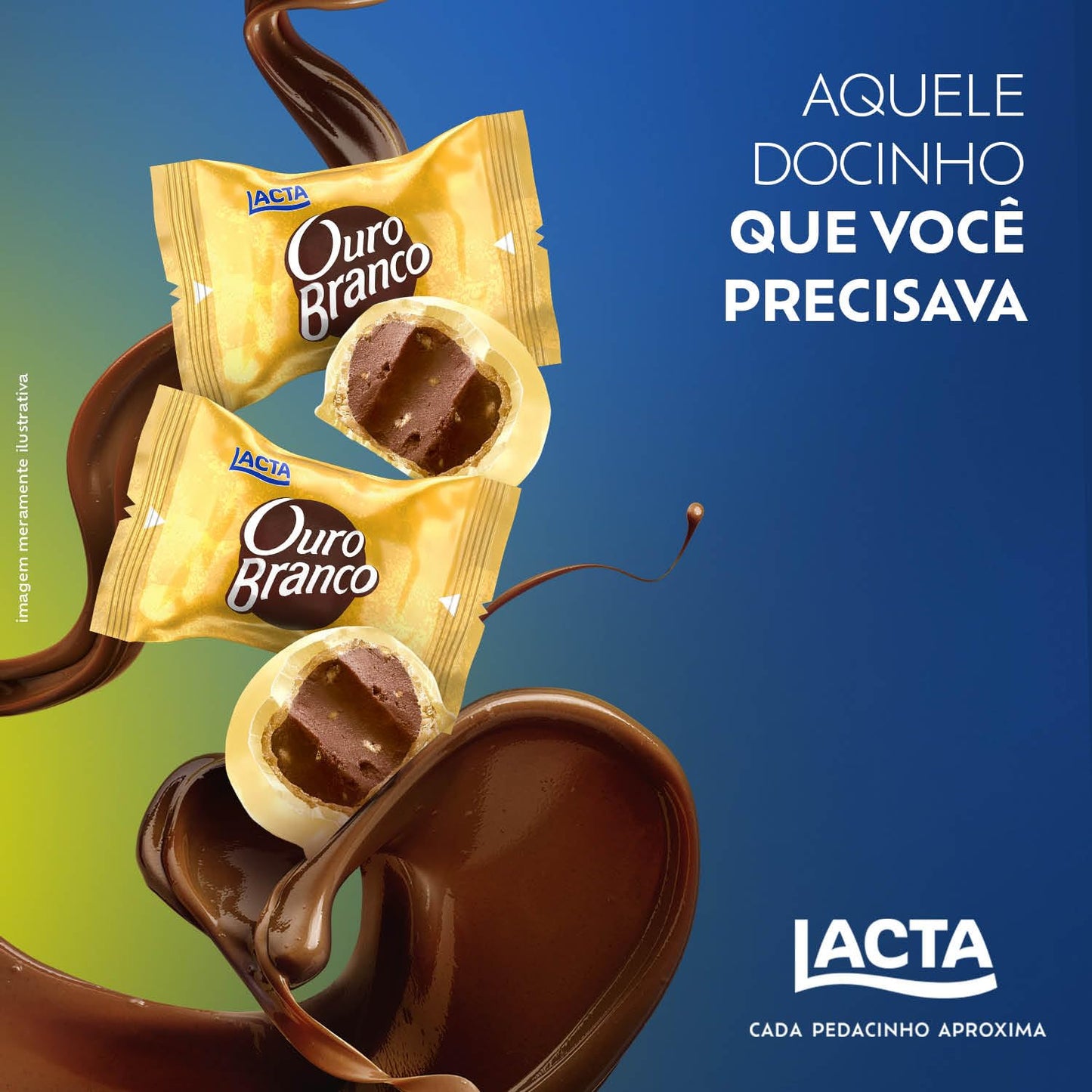 Lacta Ouro Branco Chocolate Truffles 1kg