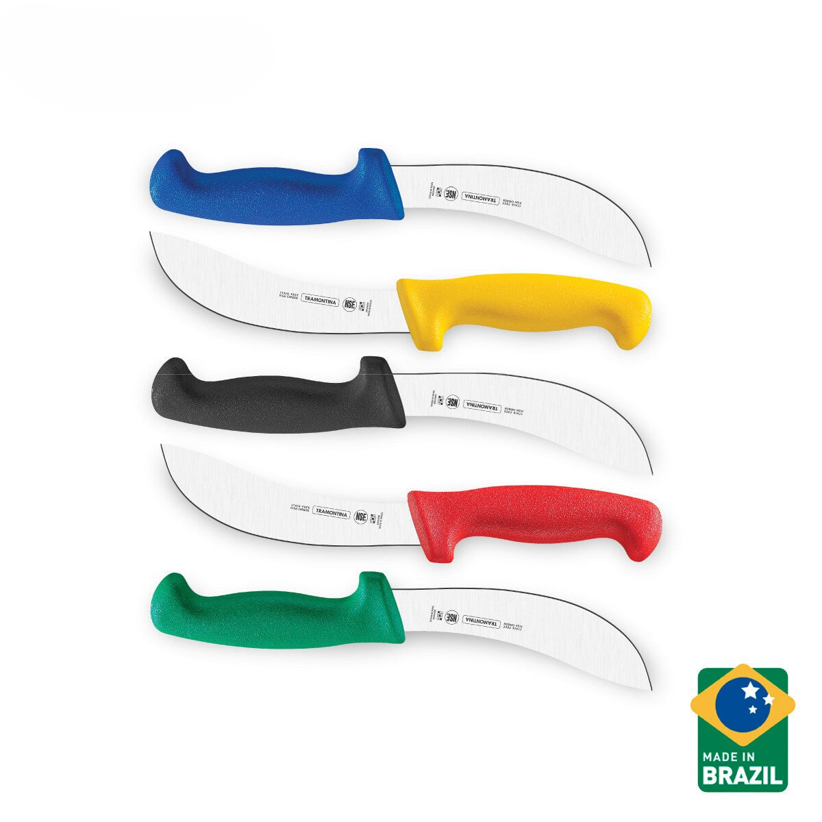 Tramontina Skinning Knife with Antibacterial Protection Handle 6" (Professional Master)