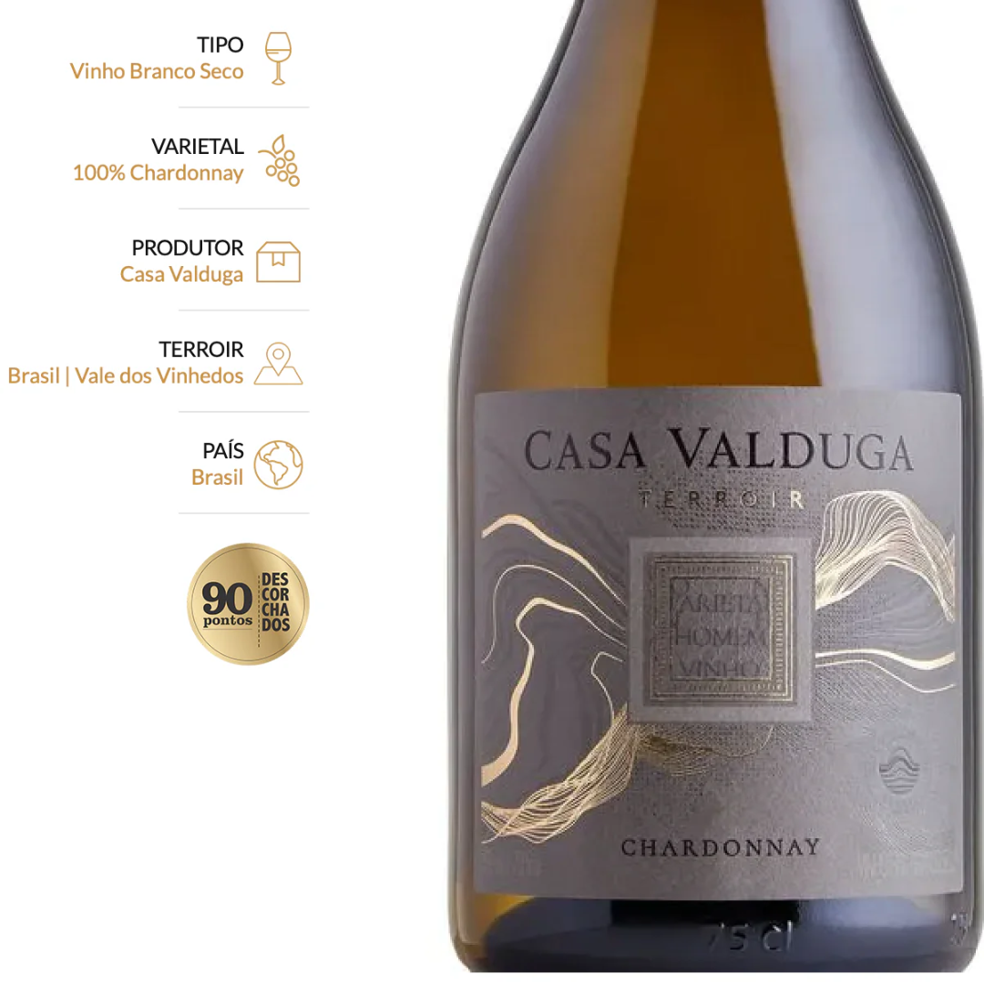 Casa Valduga Terroir Chardonnay 750ml 13.5% vol.