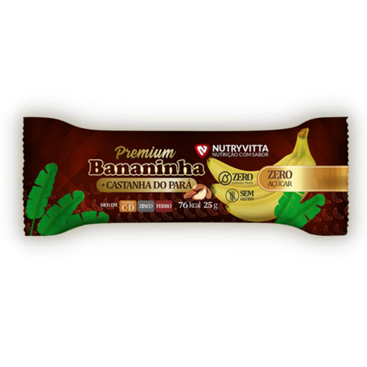Banana Paste bar with Brazilian Nut Box 24 x 30 g