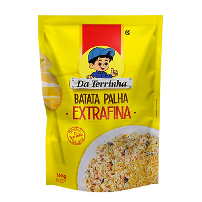 Da Terrinha Shoestring Potatoes Extra Thin "Batata Palha Extra Fina" 100g