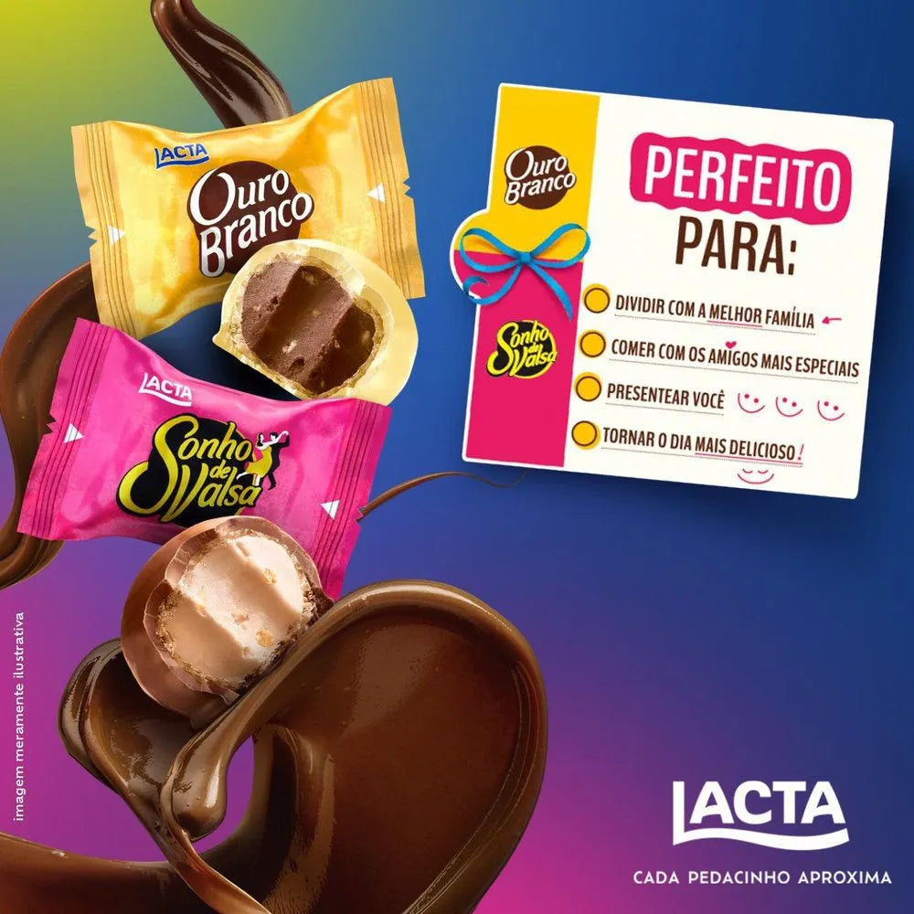 Lacta Sonho de Valsa & Ouro Branco Mixed Box 220g