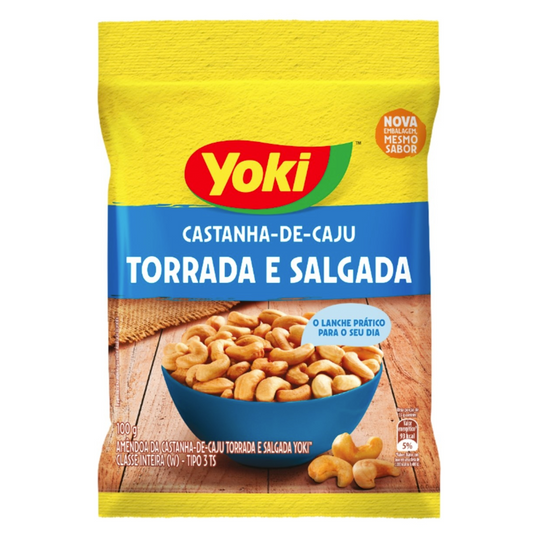 Yoki Roasted and Salted Cashew Nut 100g