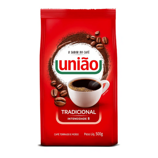 União Roasted Brazilian Coffee 500g - Grounded