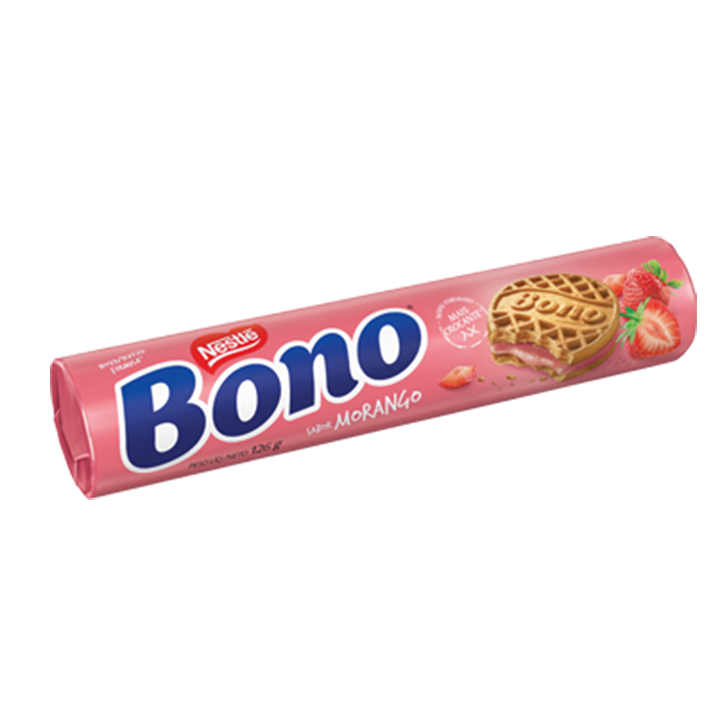 Nestlé Bono Strawberry Filled Cookies 126g