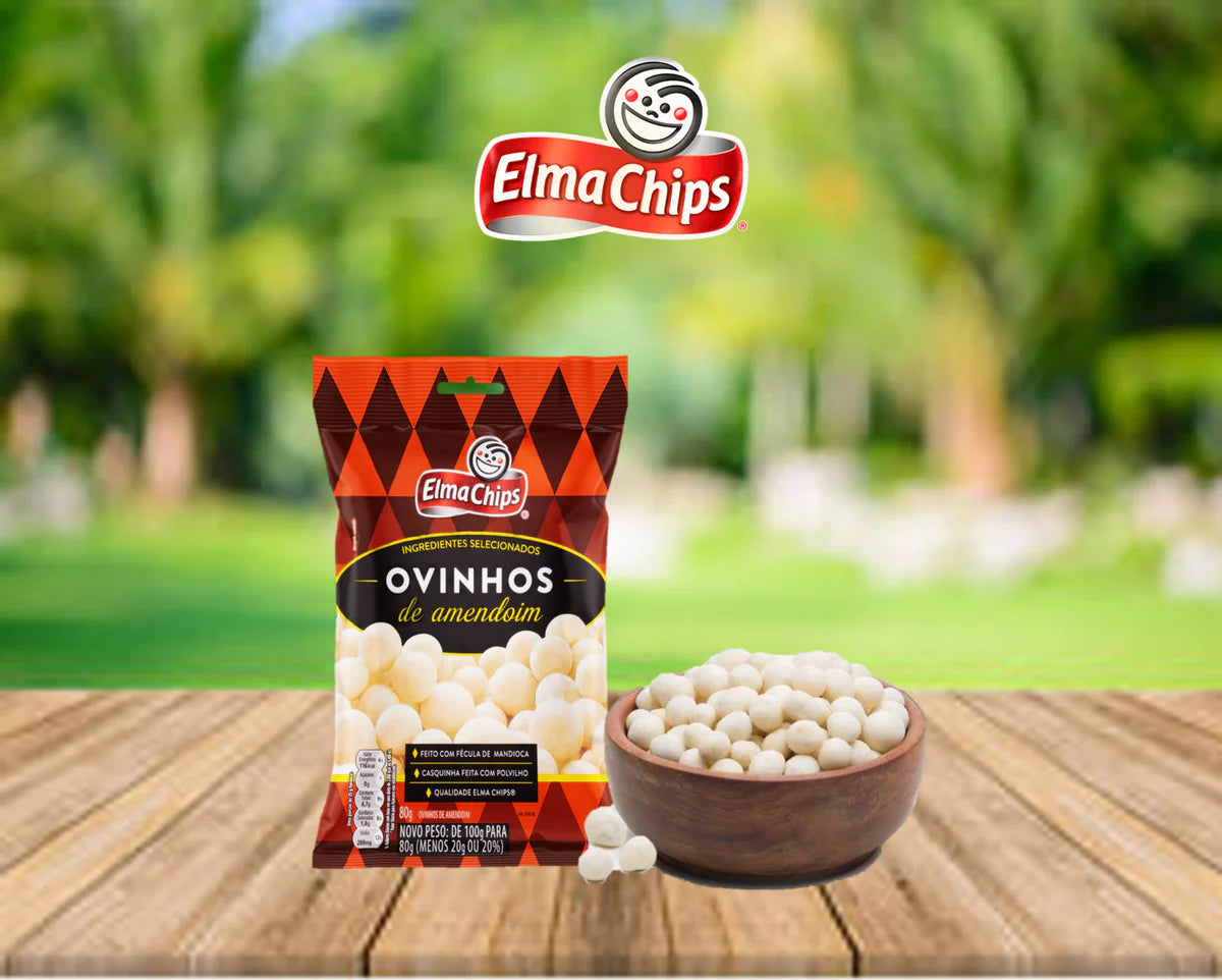 Elma Chips Peanut Snack "Ovinhos" 65g