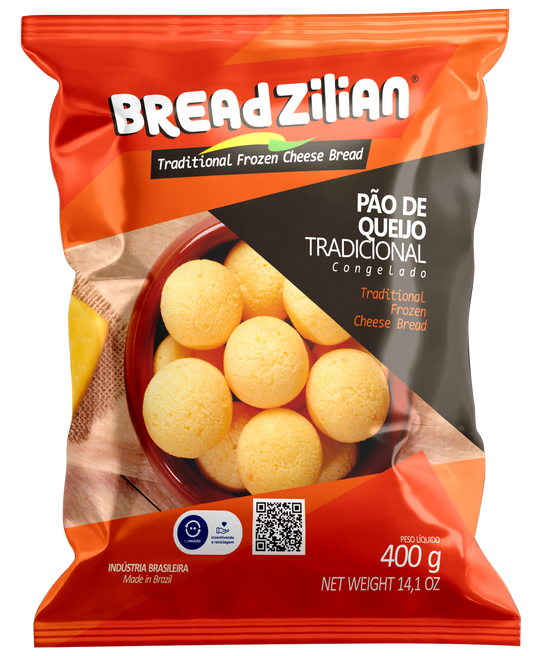 Breadzilian Cheese Ball Traditional 400g