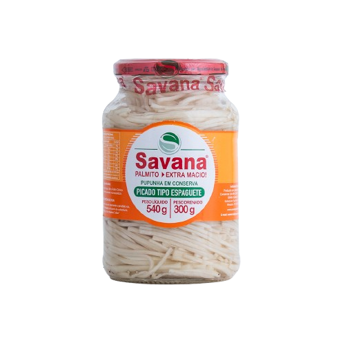 Savana Spaghetti of Pupunha Heart of Palm "Palmito" 300g