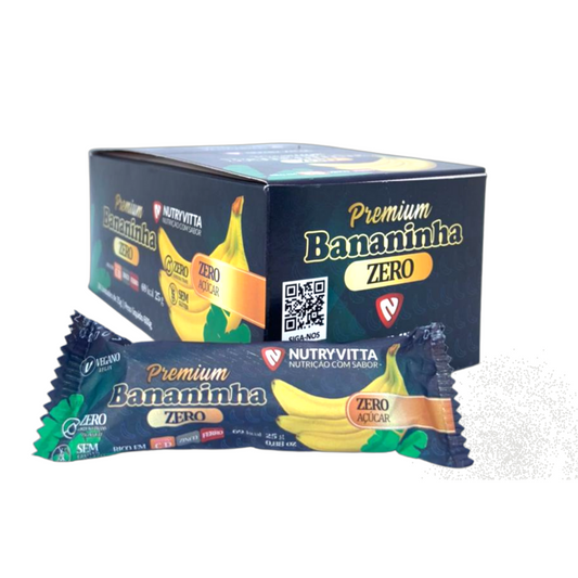 Banana Paste Bar Zero Açúcar 24 x 30g