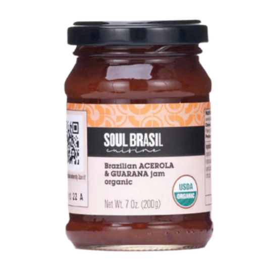 Soul Brasil Acerola and Guaraná Jam 200g - USDA Organic