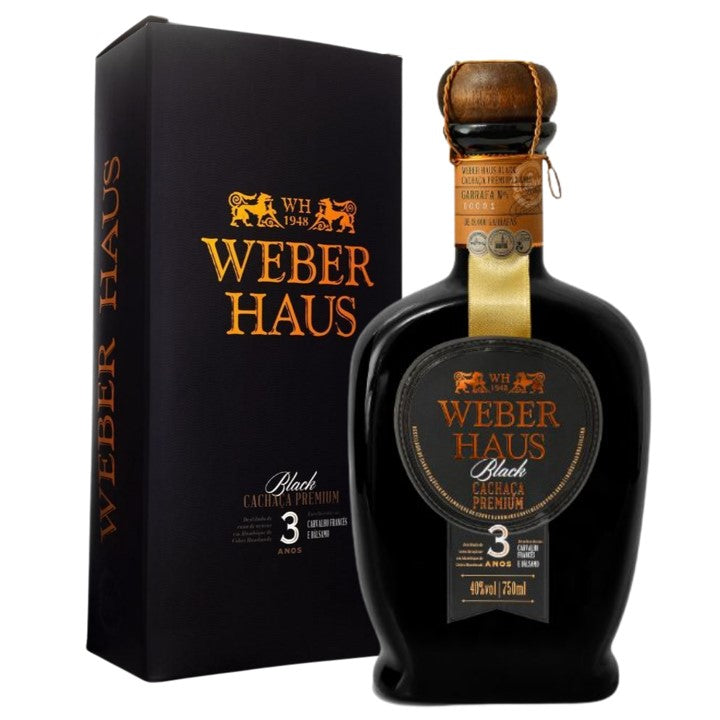 Weber Haus Premium Black Cachaça 750ml 40%
