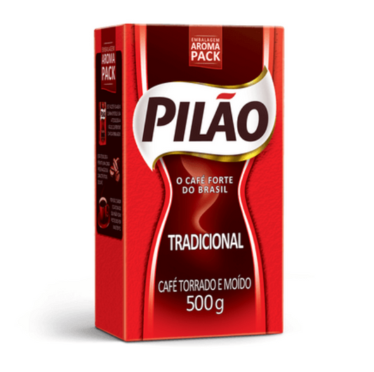 Pilão Roasted Brazilian Coffee 500g - Ground