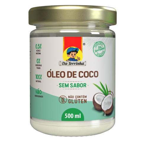Da Terrinha Flavorless Coconut Oil 500ml