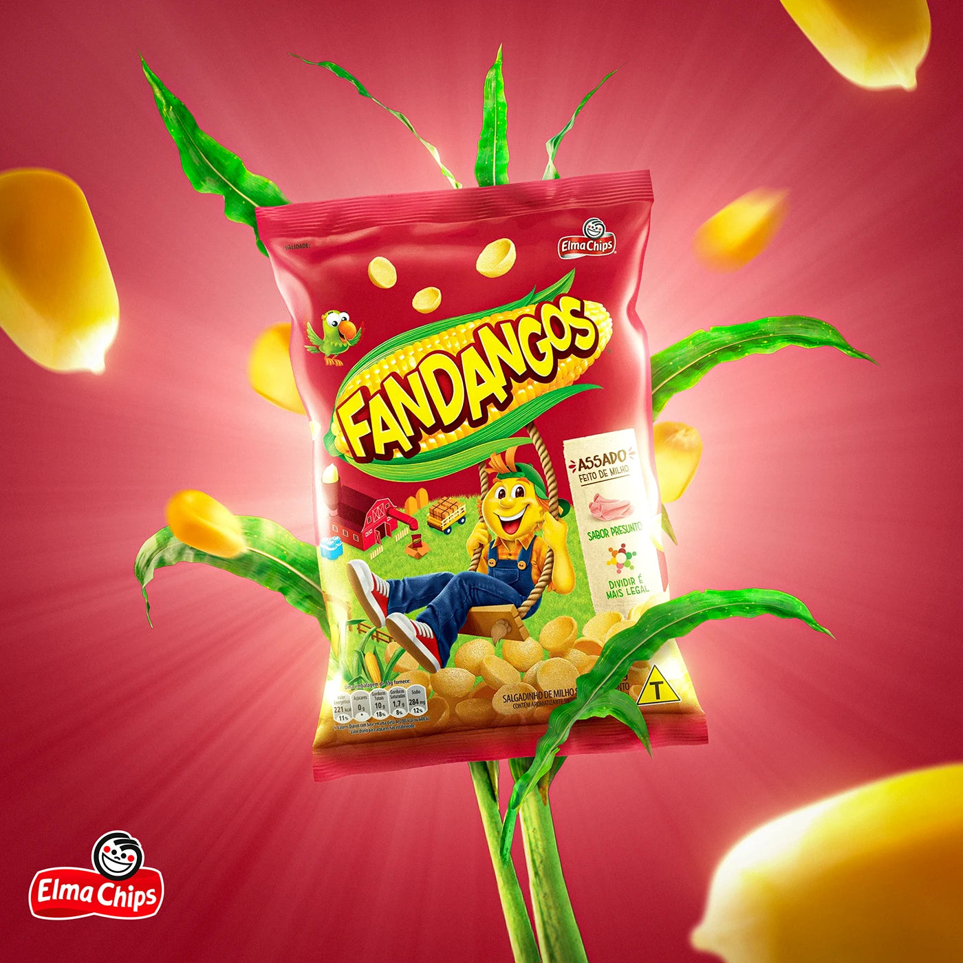 Elma Chips Ham Snack "Fandangos" 35g