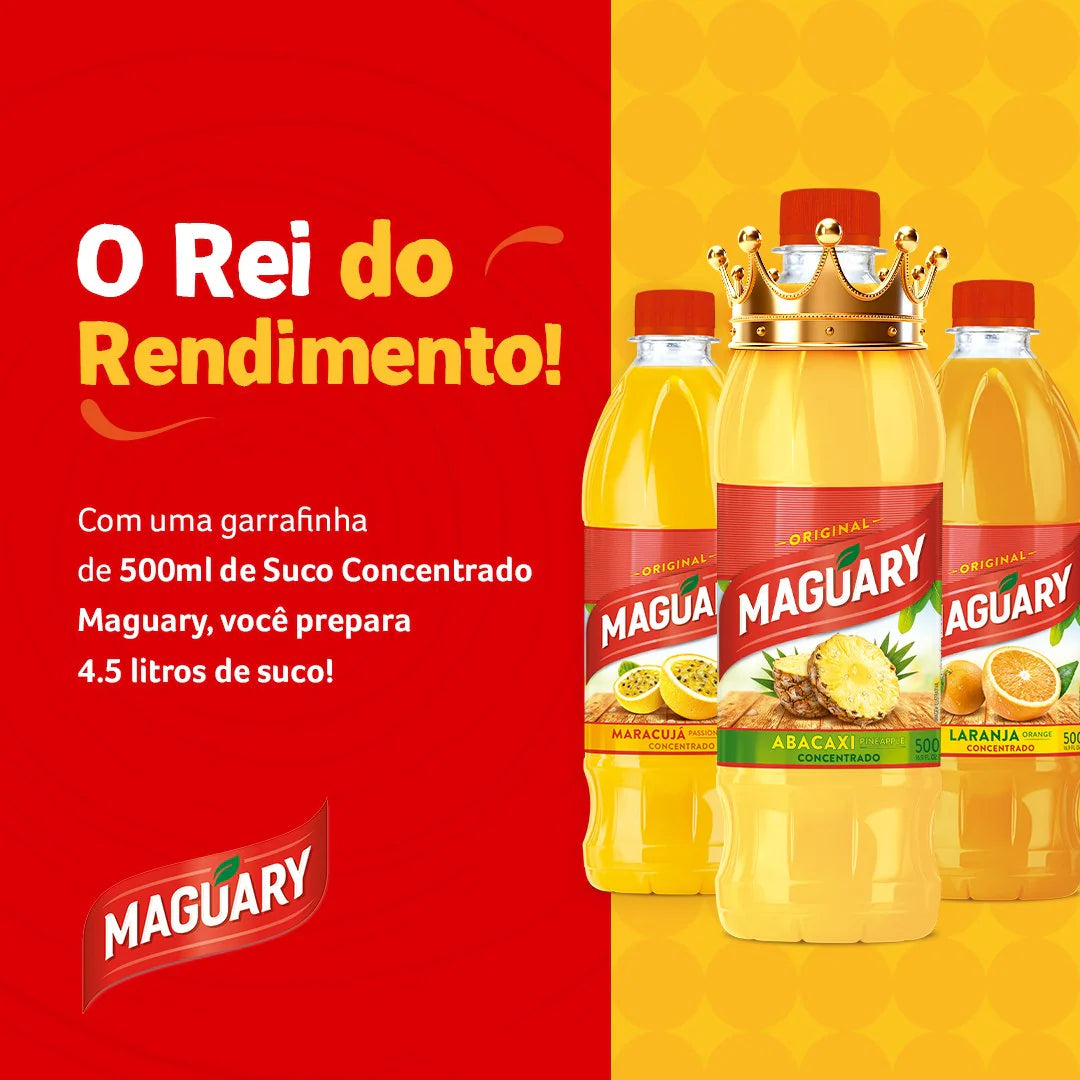 Maguary Concentrate Passion Fruit Juice 500ml