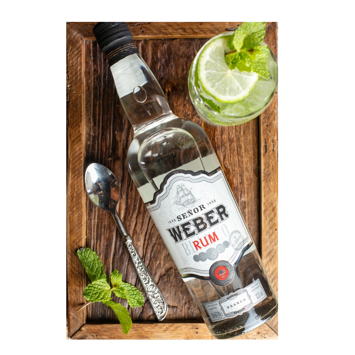 Rum Weber Haus Señor Weber Blanco 700ml 37,5%