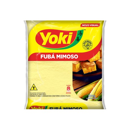 Farinha de Milho Yoki Grão Fino "Fubá Mimoso" 500g