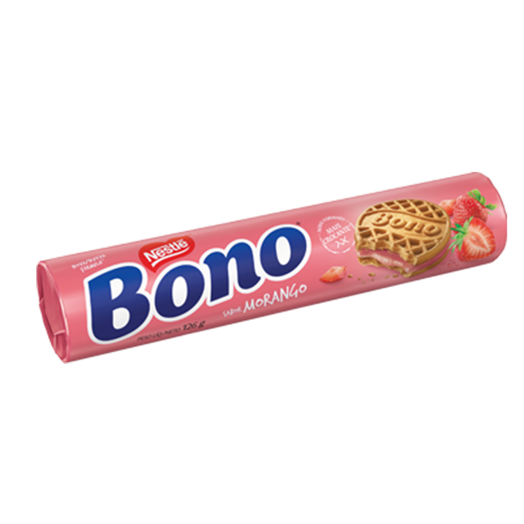 Nestlé Bono Strawberry Filled Cookies 126g