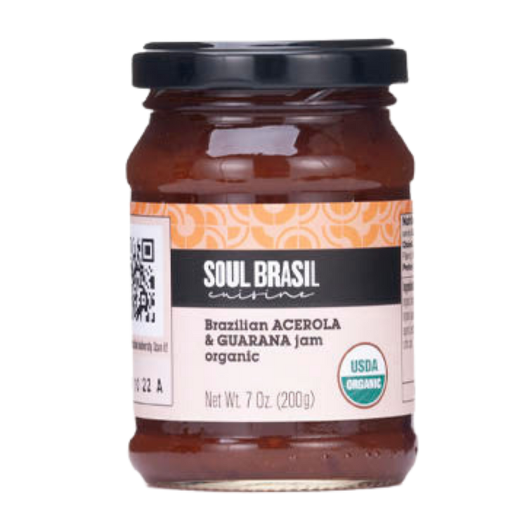 Soul Brasil Acerola and Guaraná Jam 200g - USDA Organic